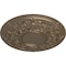 Ekena Millwork Jackson Ceiling Medallion (Fits Canopies up to 13 1/2"), 32 3/4"OD x 2 1/2"P, Warm Silver CM32JAWSS - alternate 3